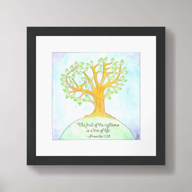 Tree of Life Print (Framed Front)