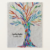 Tree Of Life Rainbow Colors Custom 2022 Planner