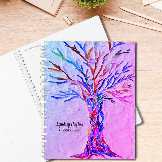 Tree Of Life Rainbow Colors Custom  Planner (Creator Uploaded)