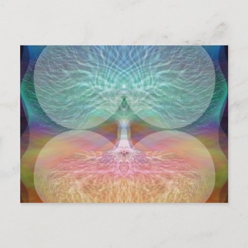 Tree of Life Rainbow Hearts Postcard