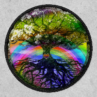 Tree of Life Rainbow Patch