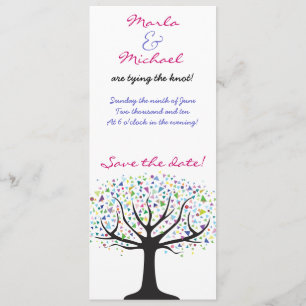 Tree of Life Save the Date Wedding Invitation