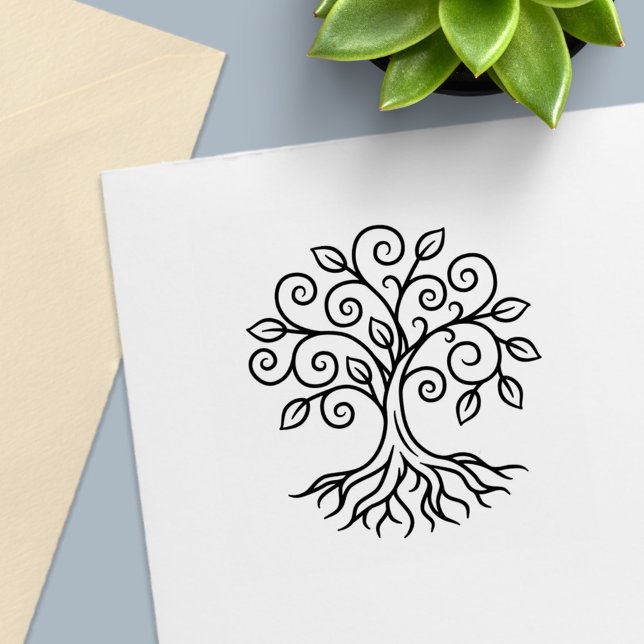 Tree of Life Self-inking Stamp (Creator Uploaded)