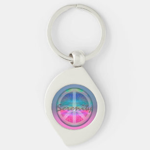 Tree of Life Serenity Keychain