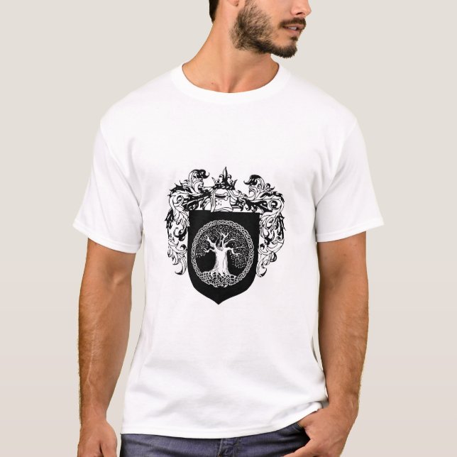 Tree of Life Shield of Arms T-Shirt (Front)