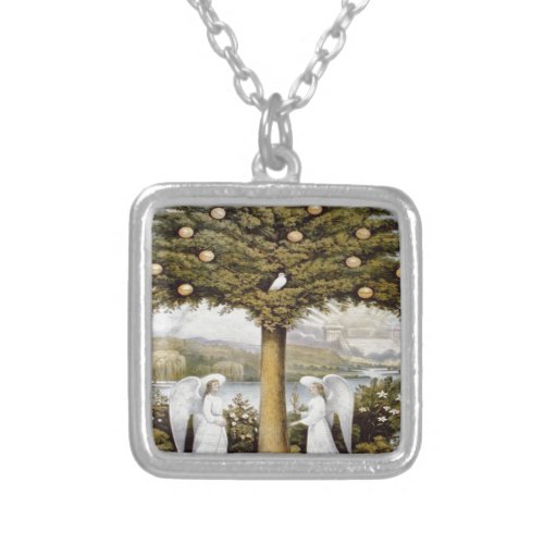 Tree of Life Silver Plated Necklace