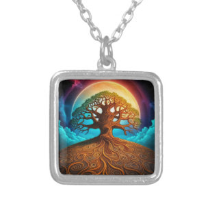 Tree of Life  Silver Plated Necklace