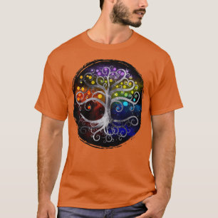 Tree of life Silver Swirl T-Shirt
