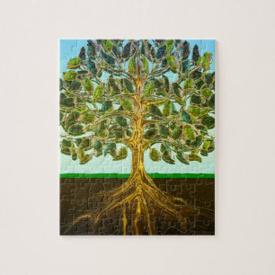 Tree of Life Simple Pleasures of Life Jigsaw Puzzle