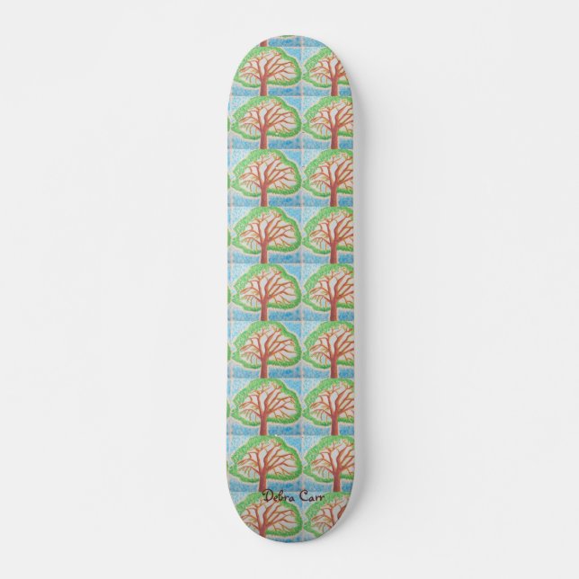 Tree of Life-skateboard Skateboard Deck (Front)
