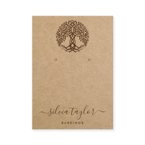 Tree of Life Spiritual Tree Organic Business Card