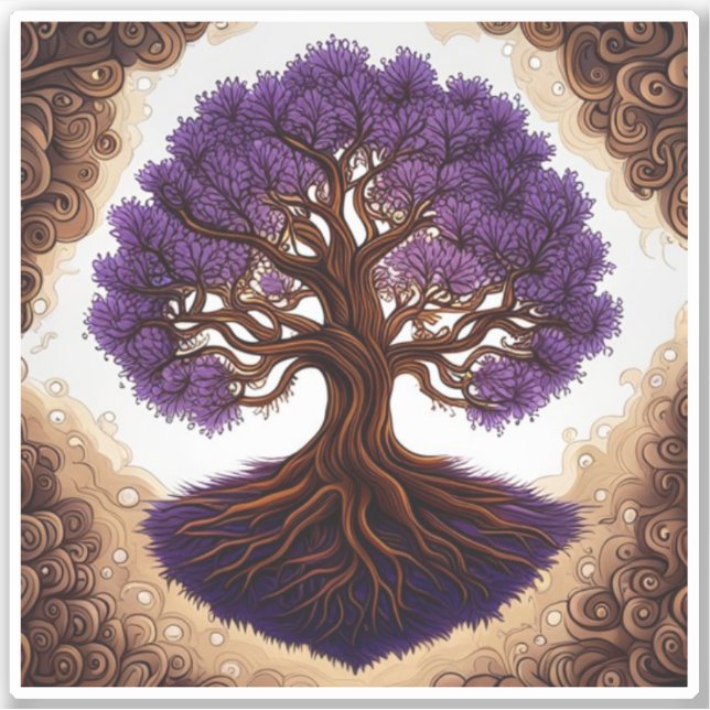 Tree of Life  Sticker (Front)