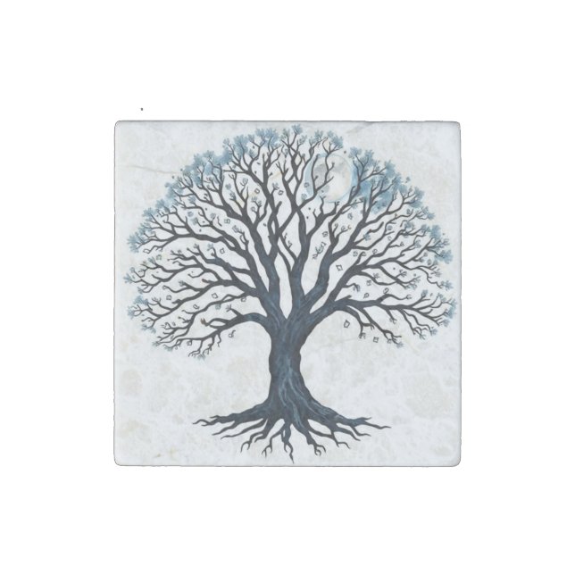 Tree of Life  Stone Magnet (First Magnet)