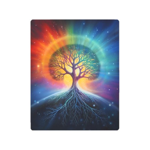 Tree Of Life Surreal Rainbow Art