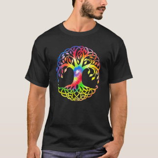 Tree of Life Symbol Colour 1 T-Shirt