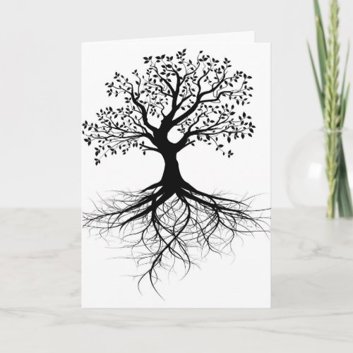 Tree of Life Sympathy Card