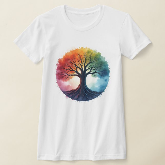 Tree of Life  T-Shirt (Laydown)