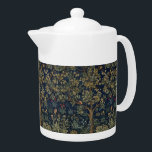 Tree of Life Teapot<br><div class="desc">Tree of Life by William Morris. The "Tree of Life" is one of William Morris' most well known works. You can readily see his attention to detail in this wonderful tapestry, whose symbolic meaning, according to the Biblical story of Adam and Eve, is everlasting life or immortality. William Morris (24...</div>