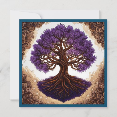 Tree of Life  Thank You Card