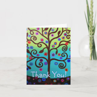 Tree of Life Thank You Card