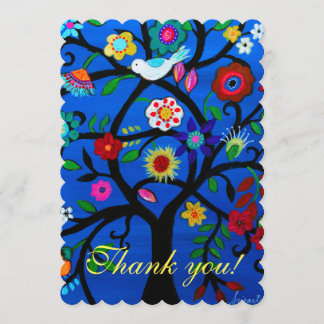 TREE OF LIFE THANK YOU CARD
