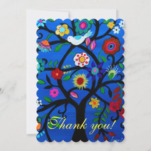 TREE OF LIFE THANK YOU CARD