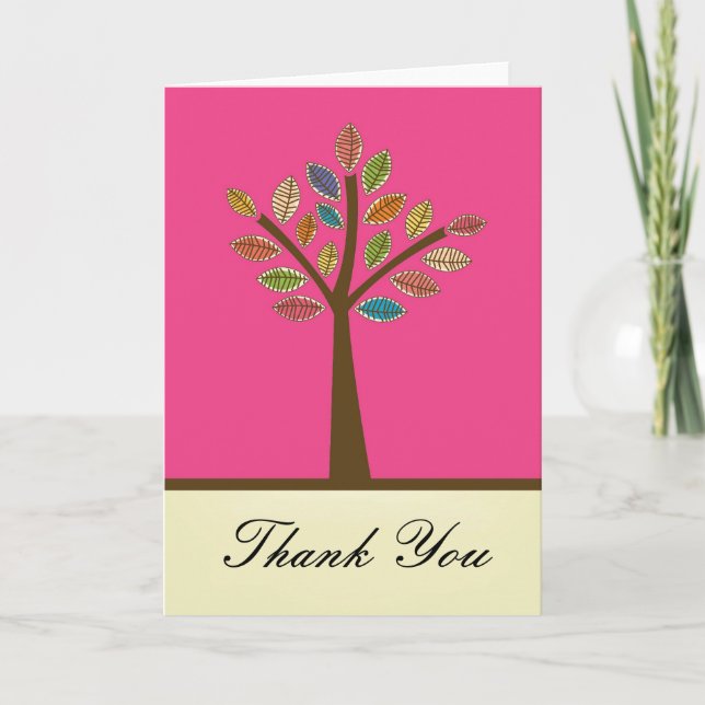Tree Of Life Thank You Cards (Front)