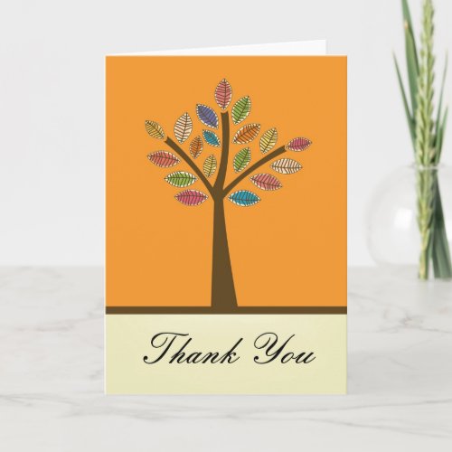 Tree Of Life Thank You Cards