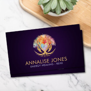 Tree of life - The Healer's Embrace Business Card