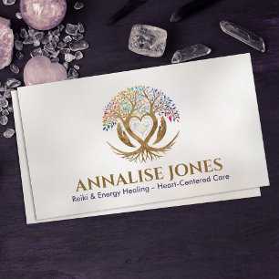 Tree of life - The Healer's Embrace Business Card