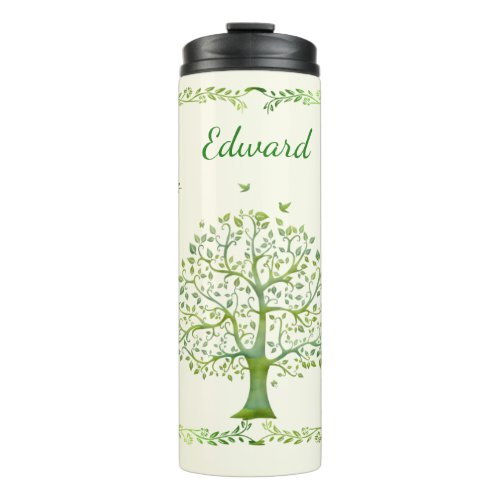 Tree of Life Thermal Tumbler