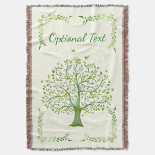 Tree of Life Throw Blanket