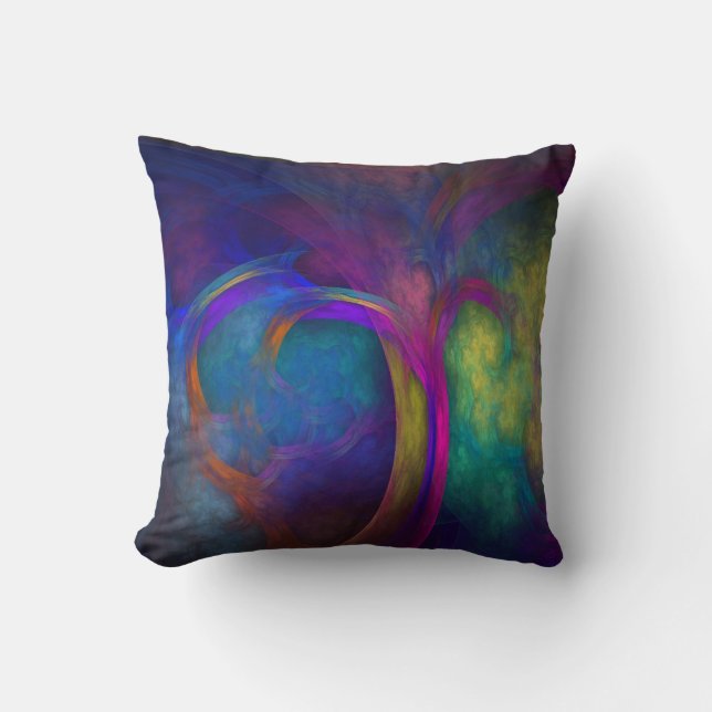 Tree of Life Throw Pillow (Front)