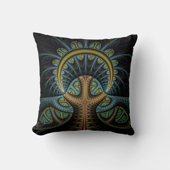 Tree of Life Throw Pillow (Front)