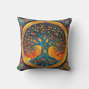 Tree of Life Throw Pillow