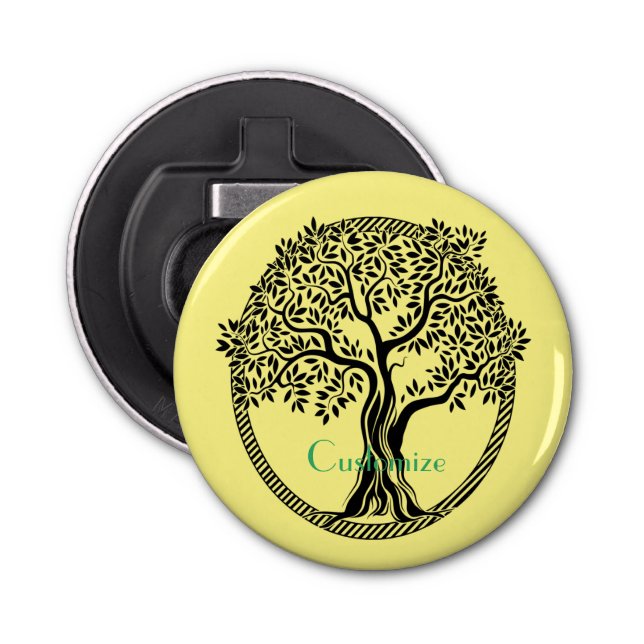 Tree of Life  Thunder_Cove  Bottle Opener (Front)