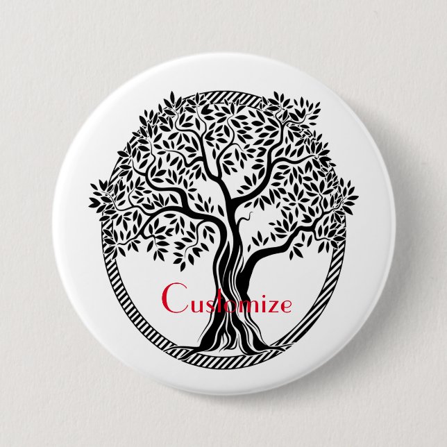 Tree of Life  Thunder_Cove Button (Front)