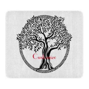Tree of Life Thunder_Cove Cutting Board