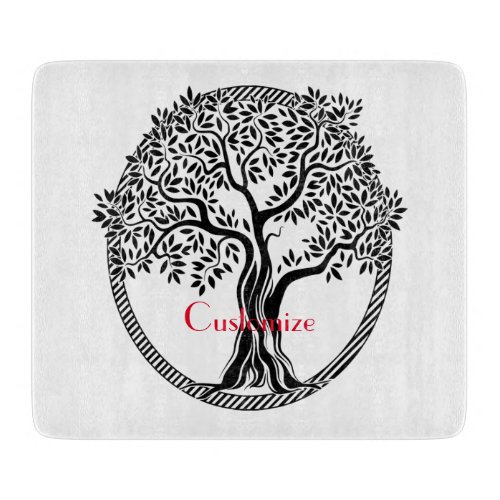 Tree of Life  Thunder_Cove  Cutting Board
