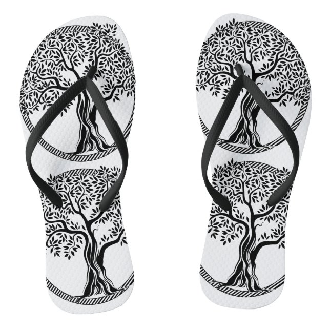 Tree of Life  Thunder_Cove  Flip Flops (Footbed)