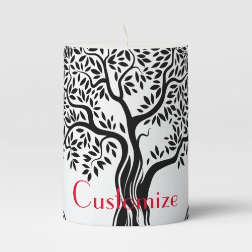 Tree of Life  Thunder_Cove  Pillar Candle