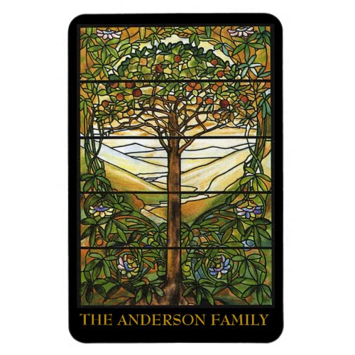 Tree of LifeTiffany Stained Glass Window Magnet