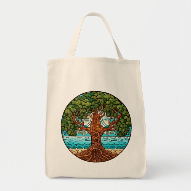 TREE OF LIFE  TOTE BAG (Front)