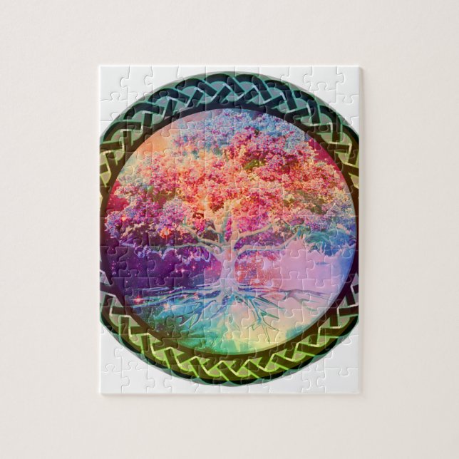 Tree of Life Tranquility Jigsaw Puzzle (Vertical)