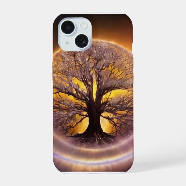 Tree of Life v2 Iphone Case (Back)