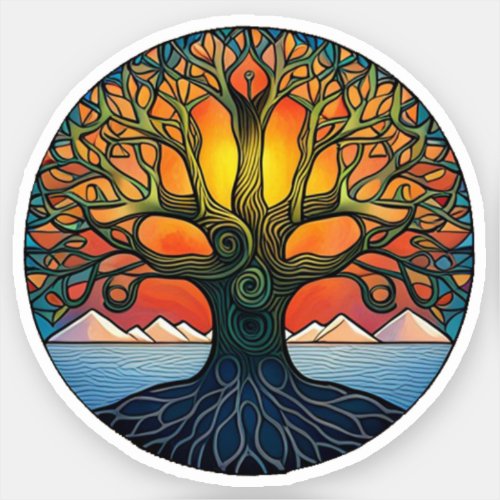 Tree of Life Vinyl Sticker