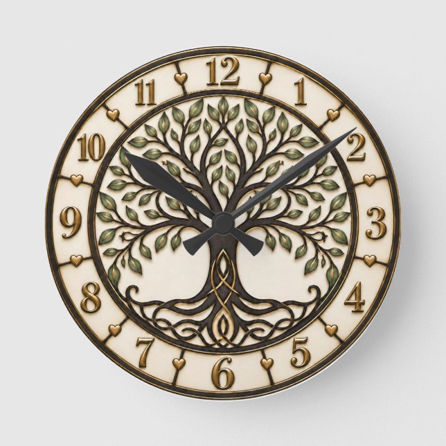 Tree of Life Wall Clock (Front)