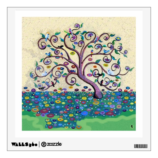 Tree of life wall sticker (Front)