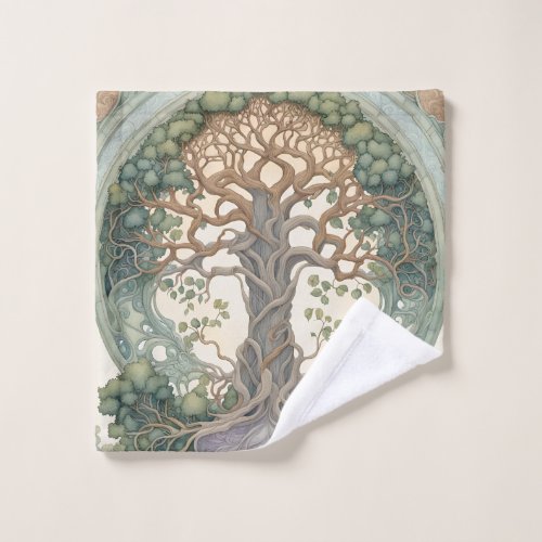 Tree of Life  Wash Cloth