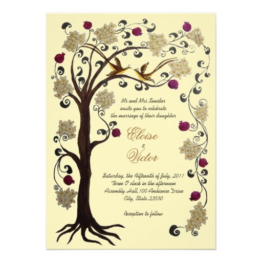 Tree Of Life Invitations 1